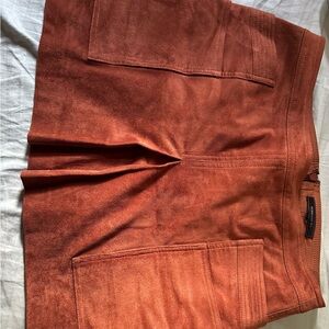 BCBGMaxAzria Bronze Skirt